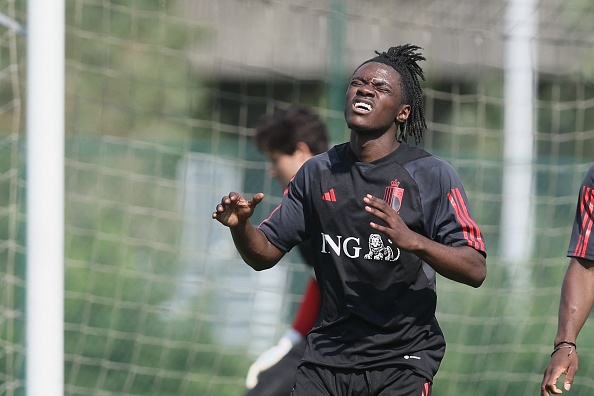 SOCCER RED DEVILS U21 EURO 2023 PREPARATIONS TRAINING