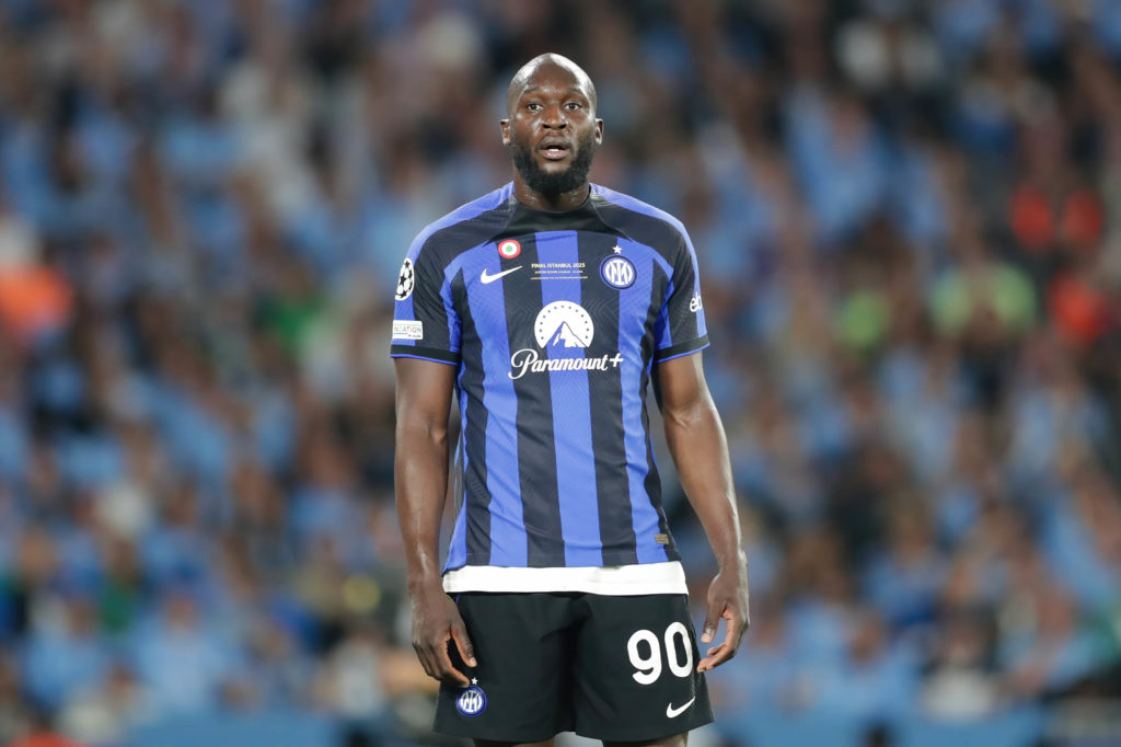 Romelu Lukaku of Inter seen during the UEFA Champions
