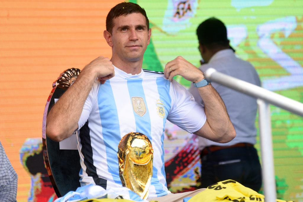 Argentina Football World Cup Hero Emi Martinez In India
