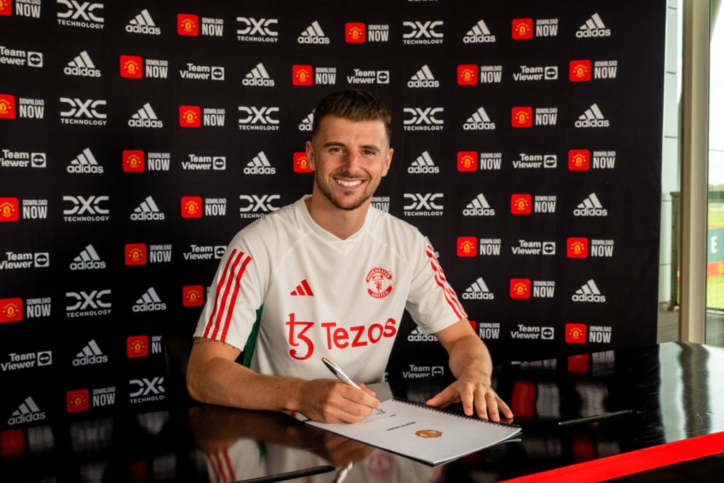 Manchester United UNveil New Signing Mason Mount