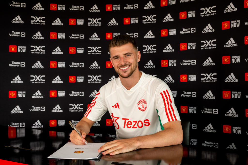 Manchester United UNveil New Signing Mason Mount