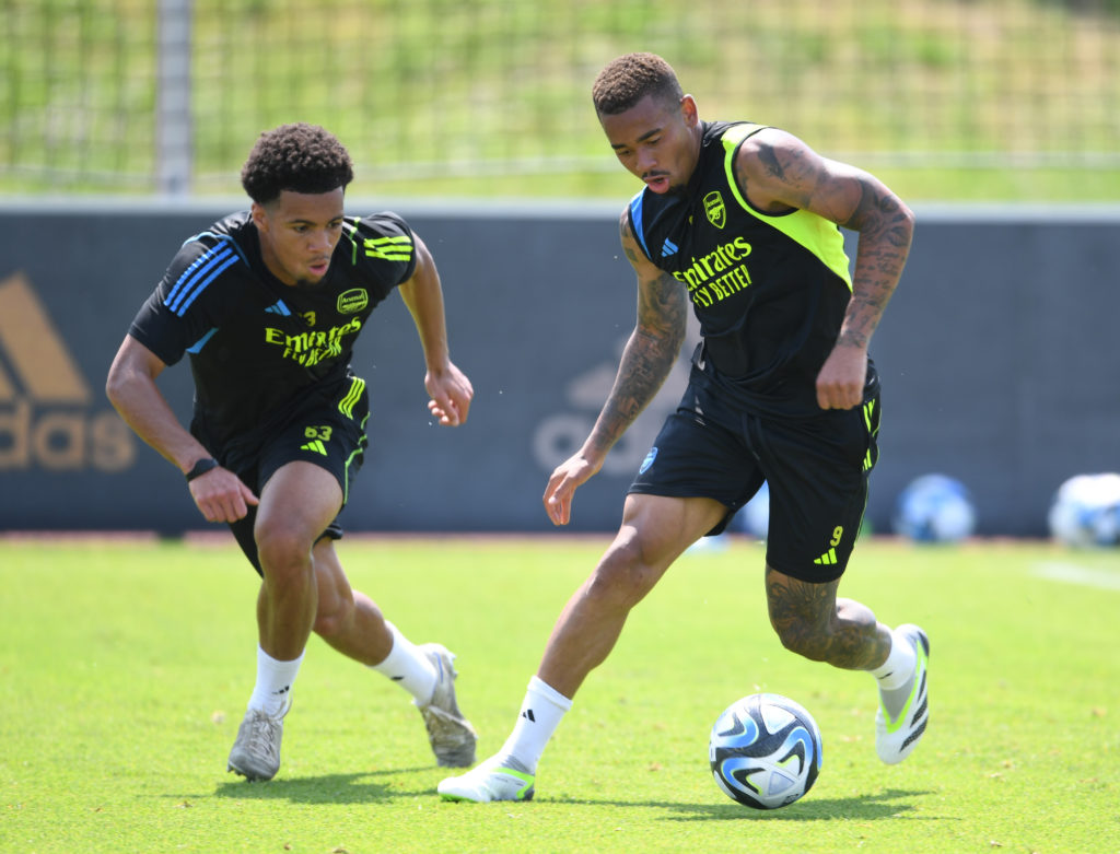 Arsenal Pre-Season Training Session