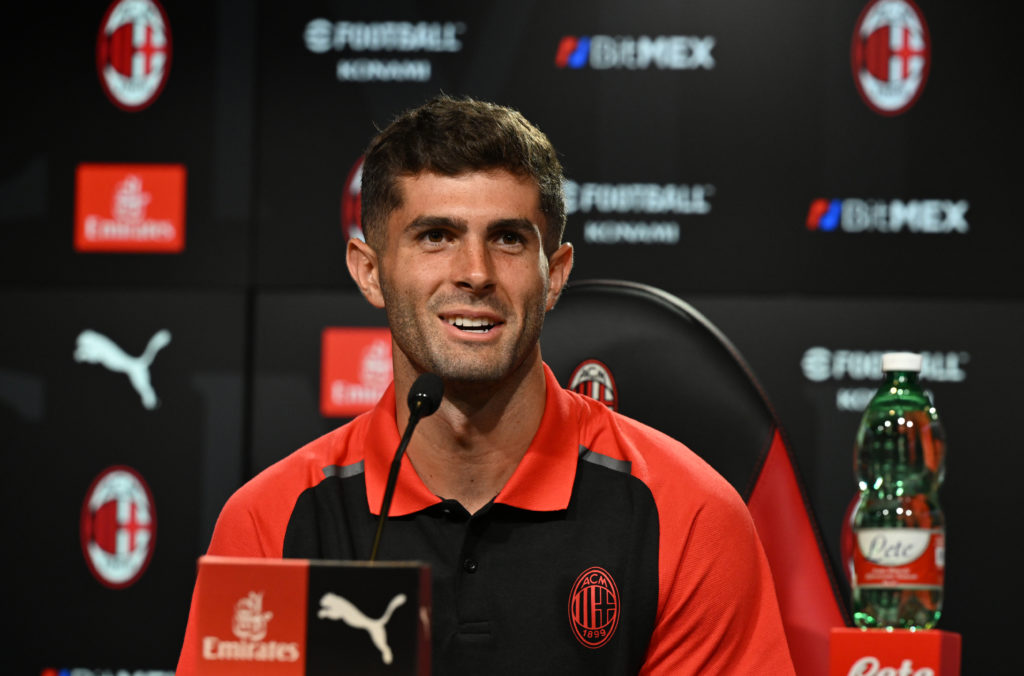 AC Milan Training Session & Press Conference