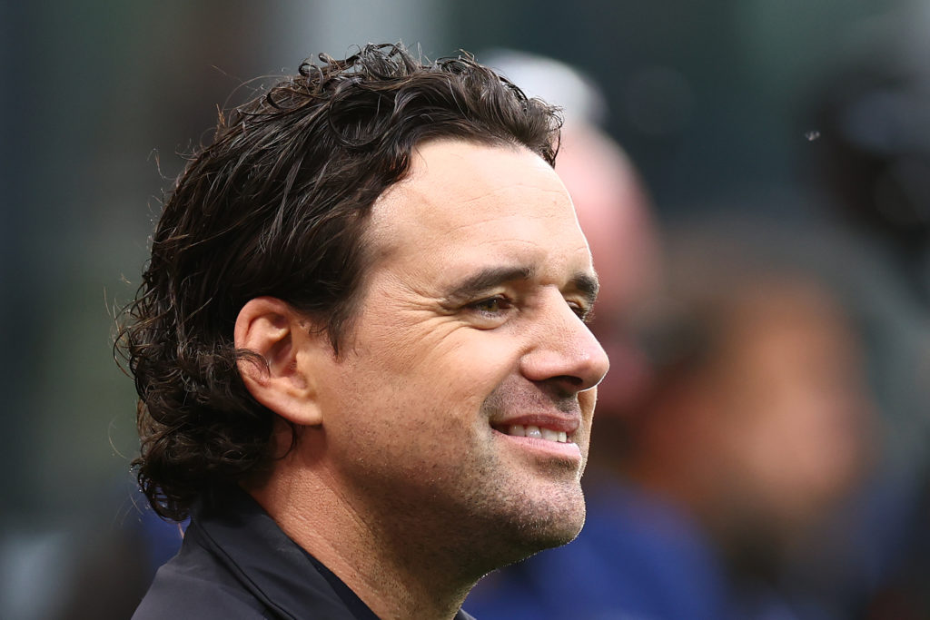 Former midfielder Owen Hargreaves smiling