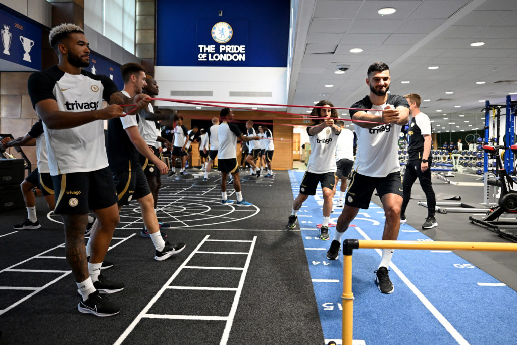 Chelsea Pre-Season Training Session