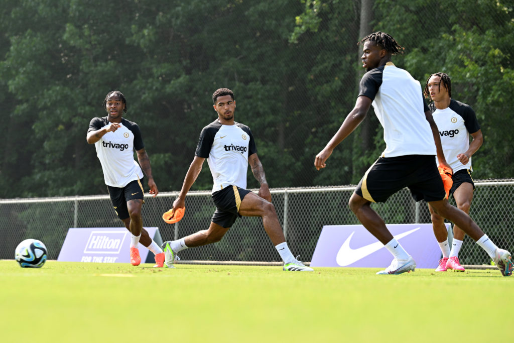 Chelsea Pre-Season Training Session and Press Conference