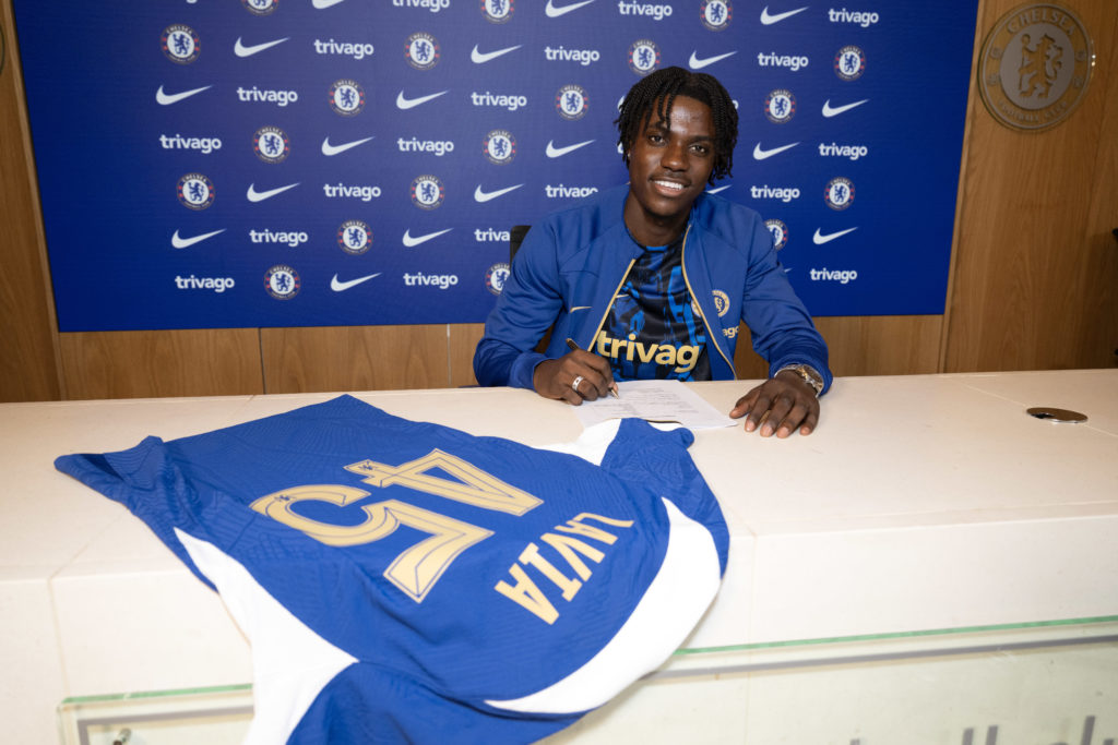 Chelsea Unveil New Signing Romeo Lavia