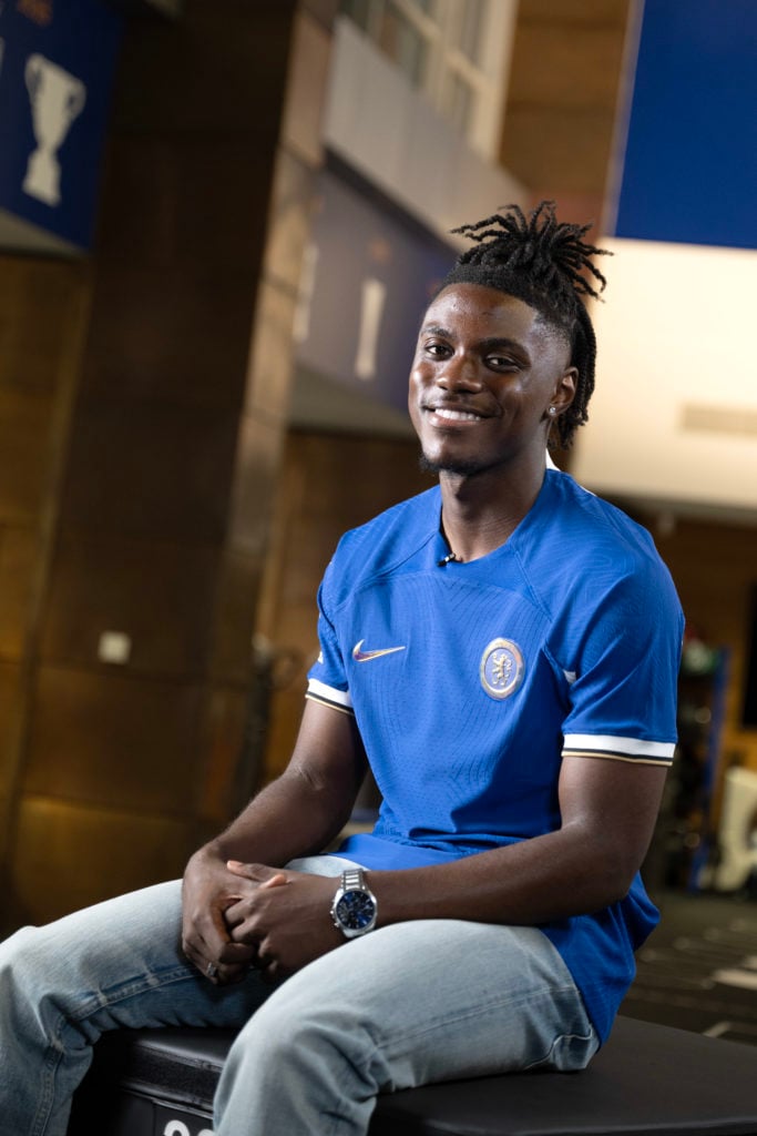 Chelsea Unveil New Signing Romeo Lavia