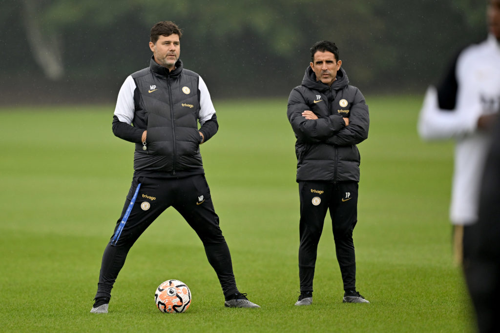 Chelsea FC Training Session And Press Conference