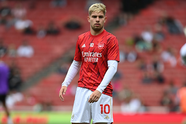 Chelsea transfer target Emile Smith Rowe of Arsenal in Premier League before deadline day
