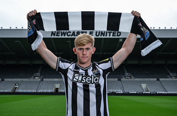 Newcastle United Unveil New Signing Lewis Hall