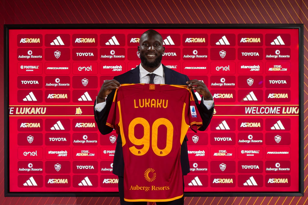 AS Roma Unveil New Signing Romelu Lukaku