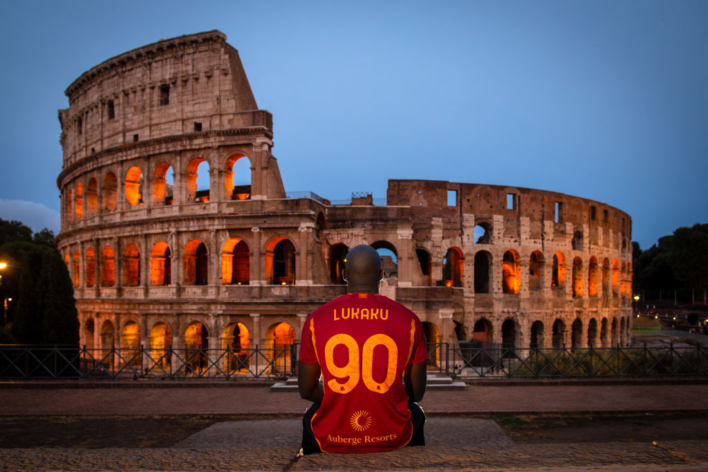 AS Roma Unveil New Signing Romelu Lukaku