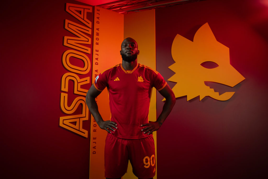 AS Roma Unveil New Signing Romelu Lukaku