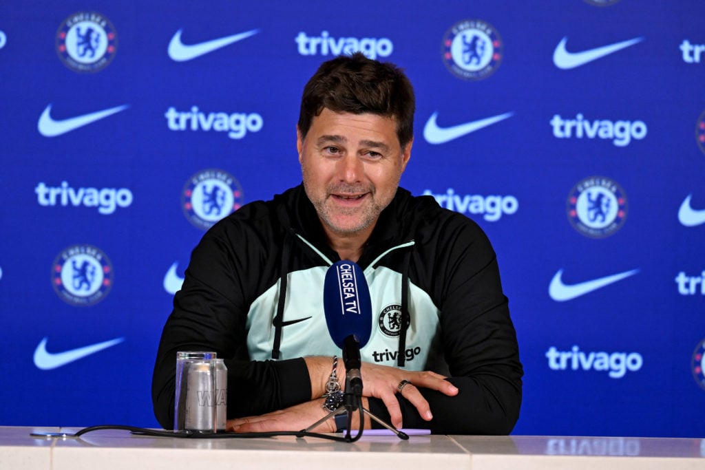 Chelsea FC Training Session And Press Conference
