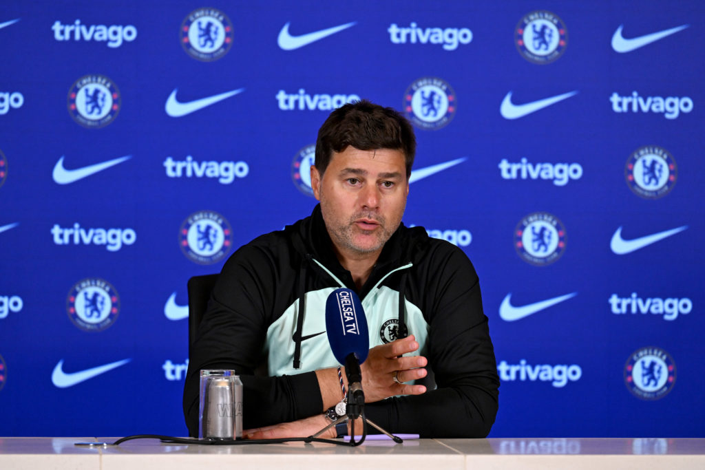 Chelsea FC Training Session And Press Conference
