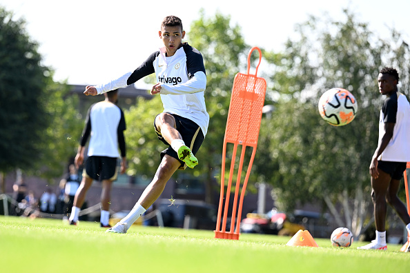 Chelsea FC Training Session And Press Conference