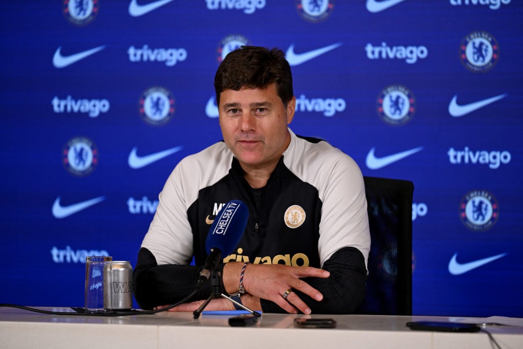 Chelsea FC Training Session And Press Conference