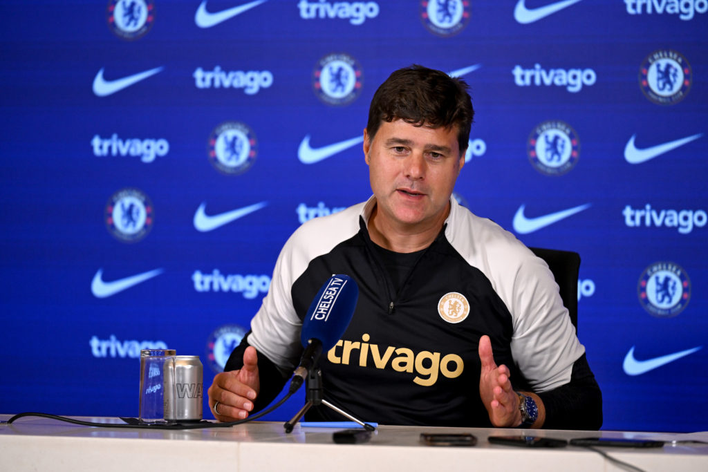Chelsea FC Training Session And Press Conference
