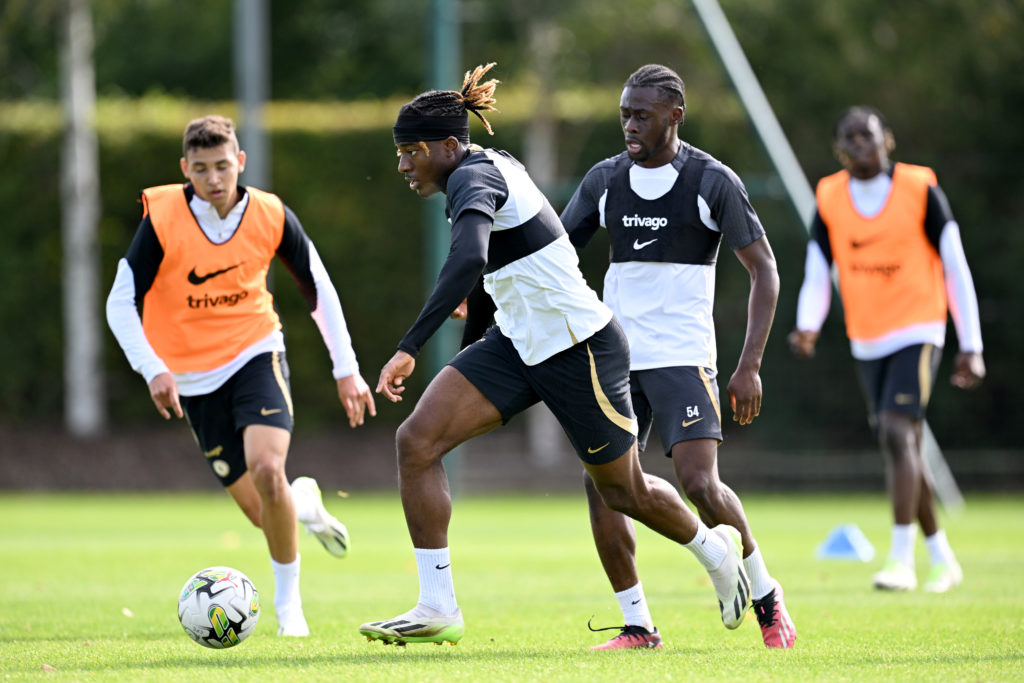 Chelsea FC Training Session And Press Conference
