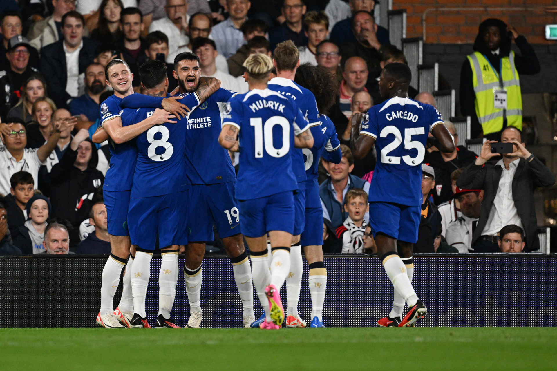 What Enzo Fernandez And Moises Caicedo Did After Chelsea Scored Opening Goal Vs Fulham