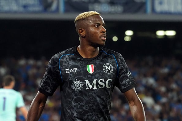 Victor Osimhen player of Napoli, during the match of the...