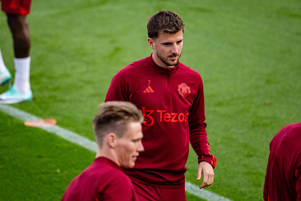 Manchester United Training Session And Press Conference - UEFA Champions League 2023/24