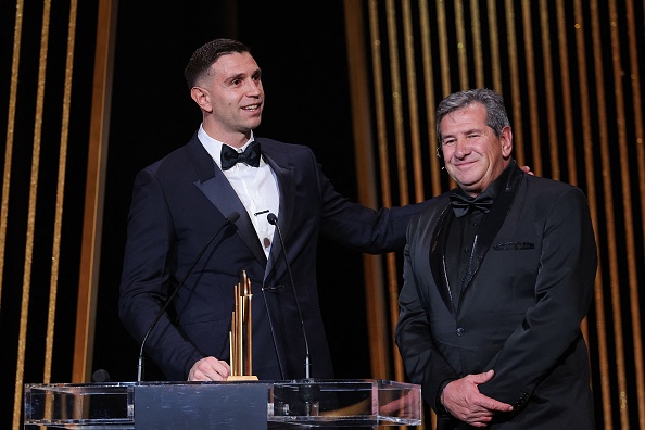 TOPSHOT-FBL-AWARD-BALLON D'OR-2023