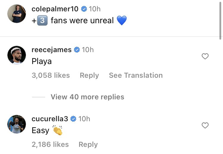 Cole Palmer's Instagram post after Fulham win Cole Palmer posts on Instagram after Chelsea's 2-0 win against Fulham in the Premier League