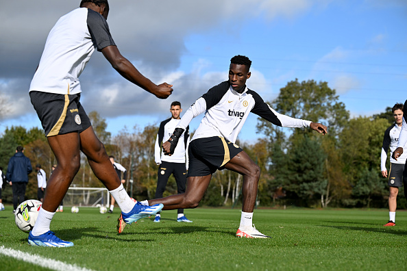 Chelsea FC Training Session And Press Conference