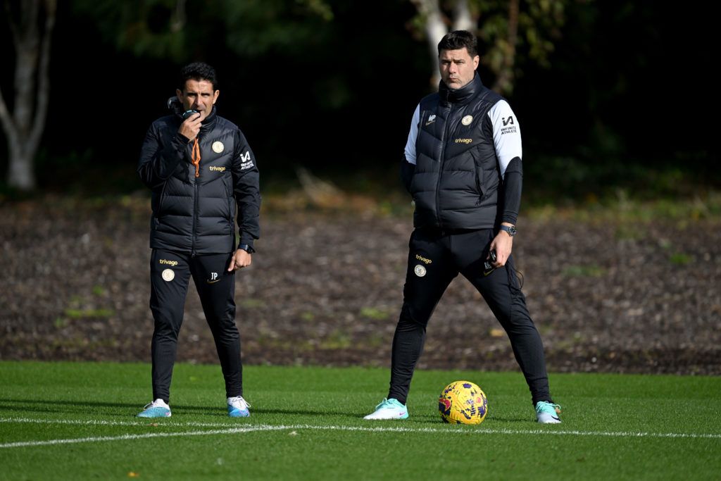 Chelsea FC Training Session And Press Conference