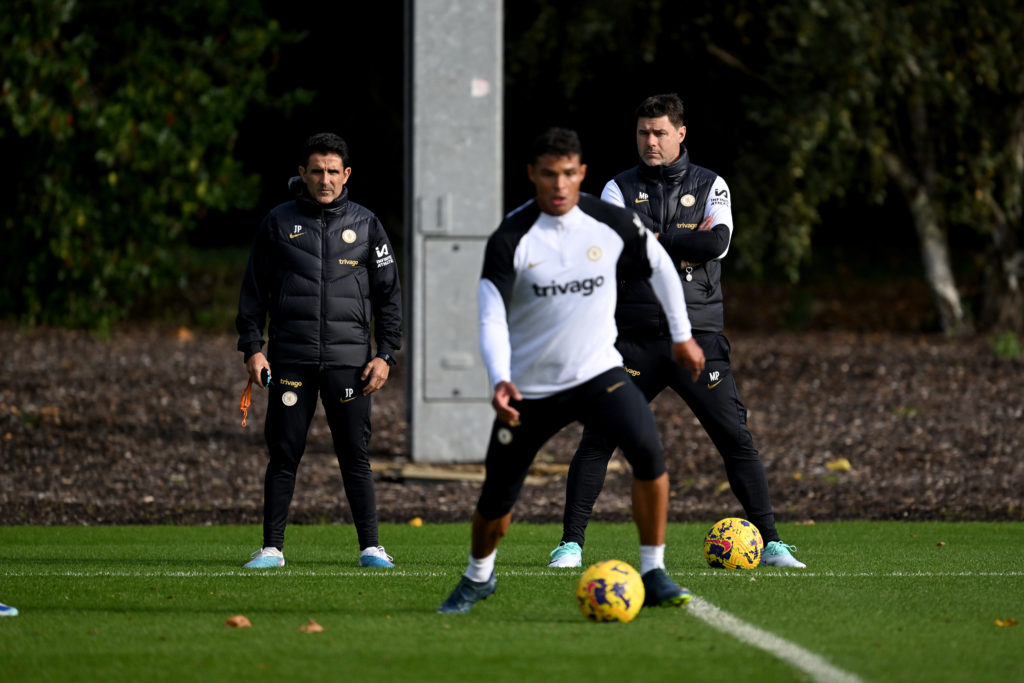 Chelsea FC Training Session And Press Conference