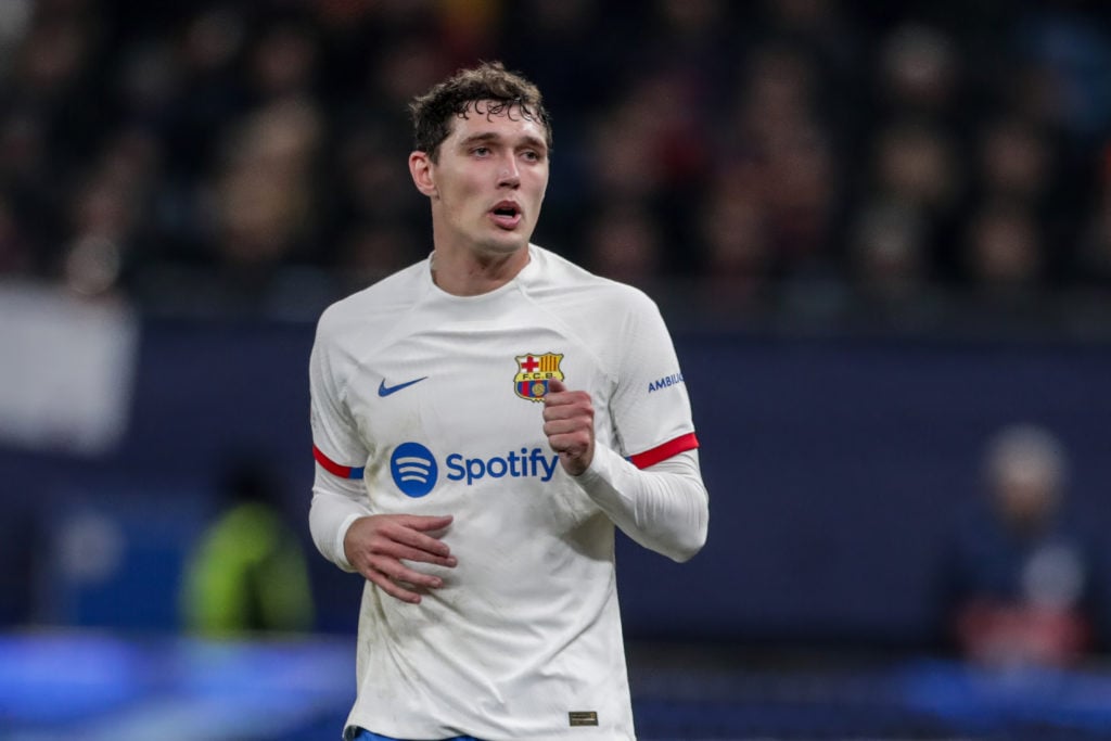 Andreas Christensen of FC Barcelona seen in action during