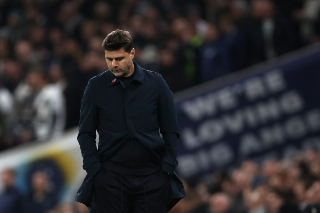 Chelsea manager Mauricio Pochettino reacts vs Tottenham Hotspur amid Premier League injury update before facing Manchester City