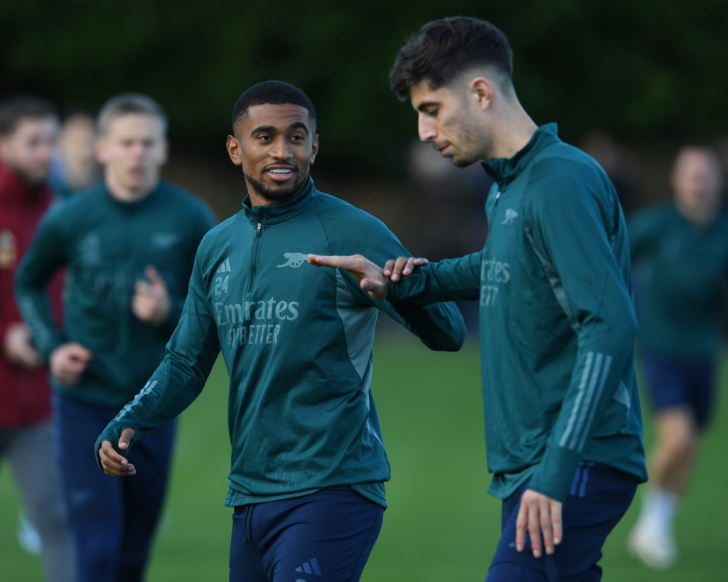 Arsenal FC Training Session - UEFA Champions League 2023/24