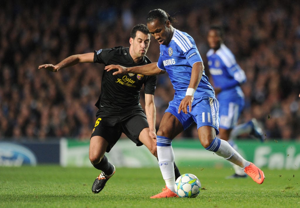 Soccer - UEFA Champions League Semi-Final - Chelsea vs. Barcelona