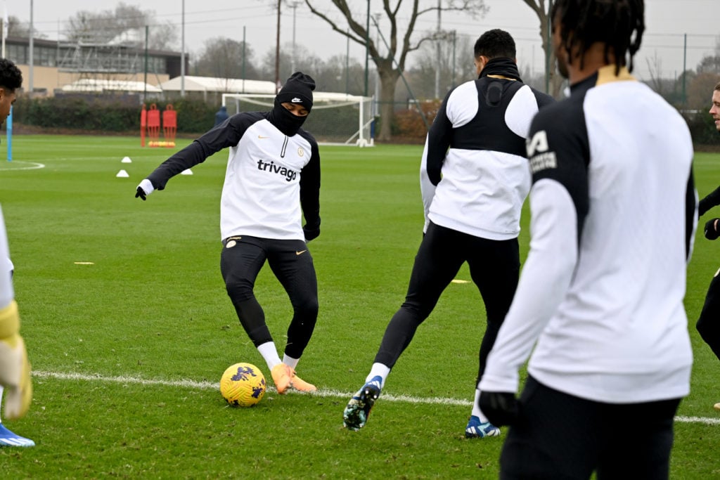 Chelsea Training Session And Press Conference