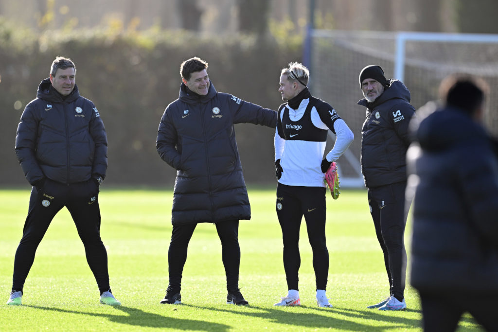Chelsea Training Session And Press Conference