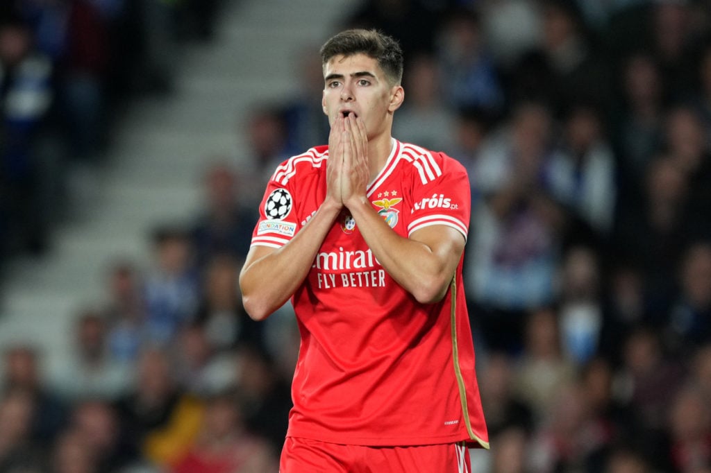 Real Sociedad v SL Benfica: Group D - UEFA Champions League 2023/24