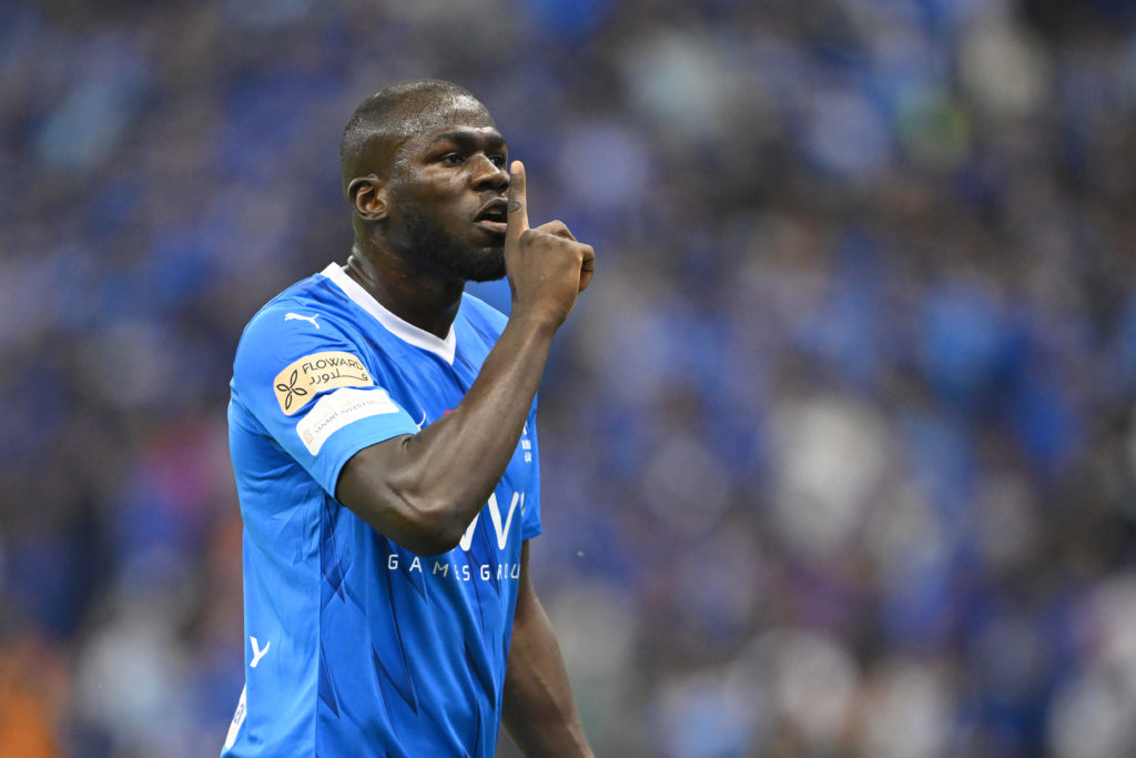 Kalidou Koulibaly playing for Al-Hilal