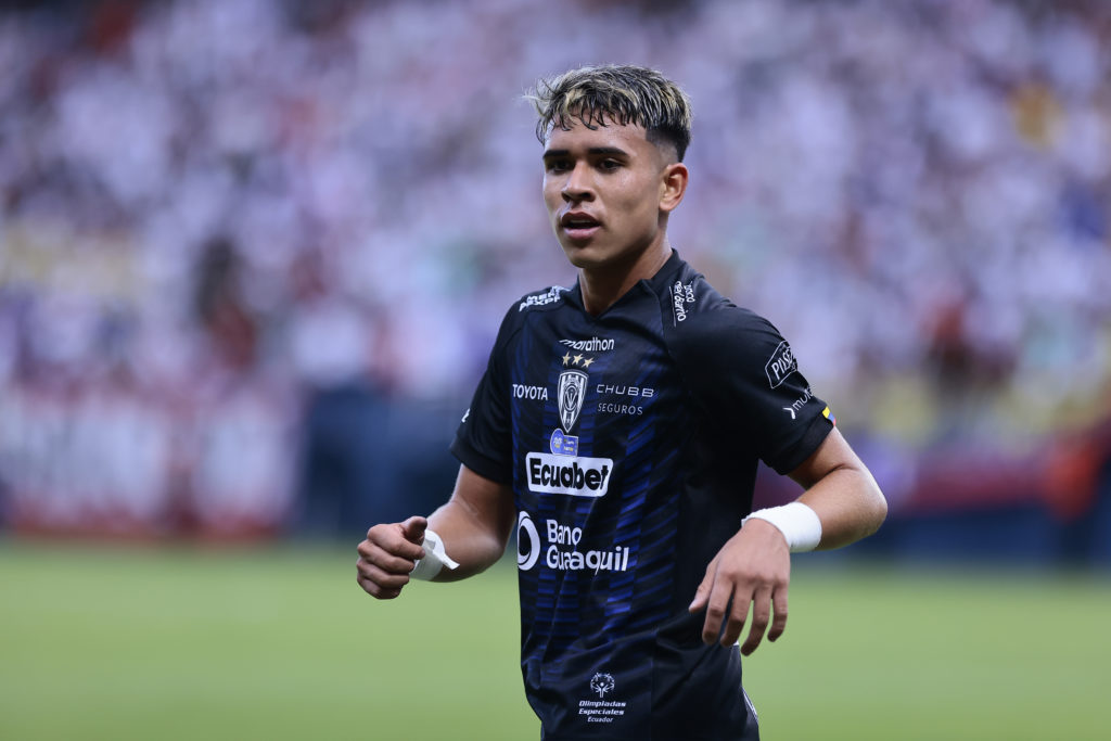 Independiente del Valle v Liga de Quito - LigaPro 2023 Final First Leg