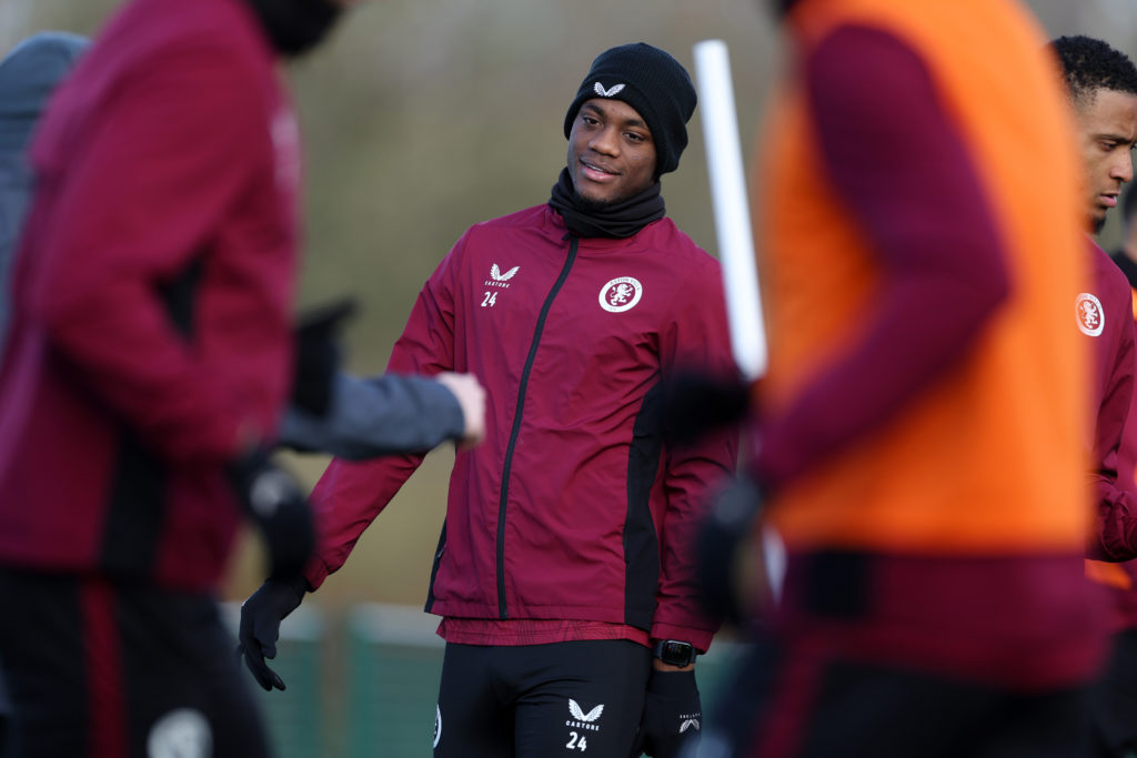 Aston Villa Training and Press Conference