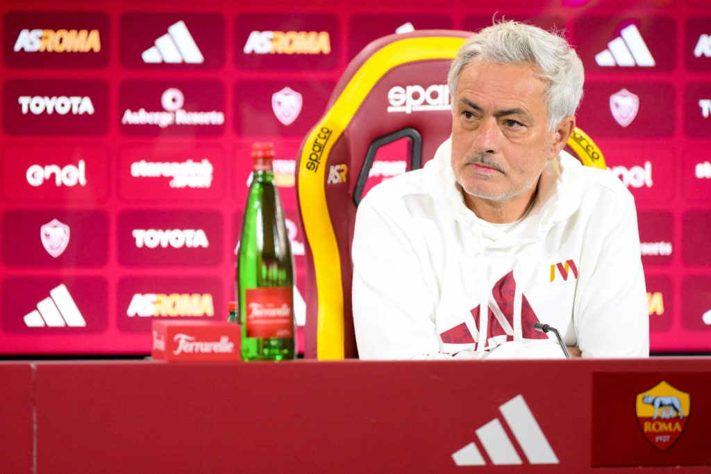AS Roma Training Session & Press Conferenza