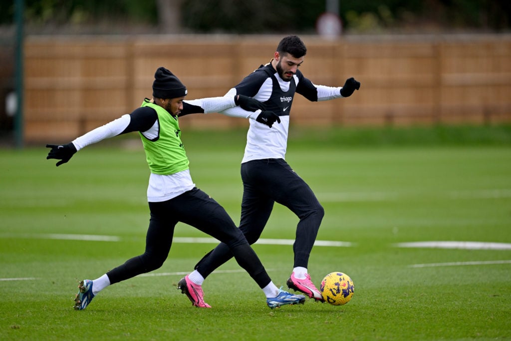 Chelsea Training and Press Conference