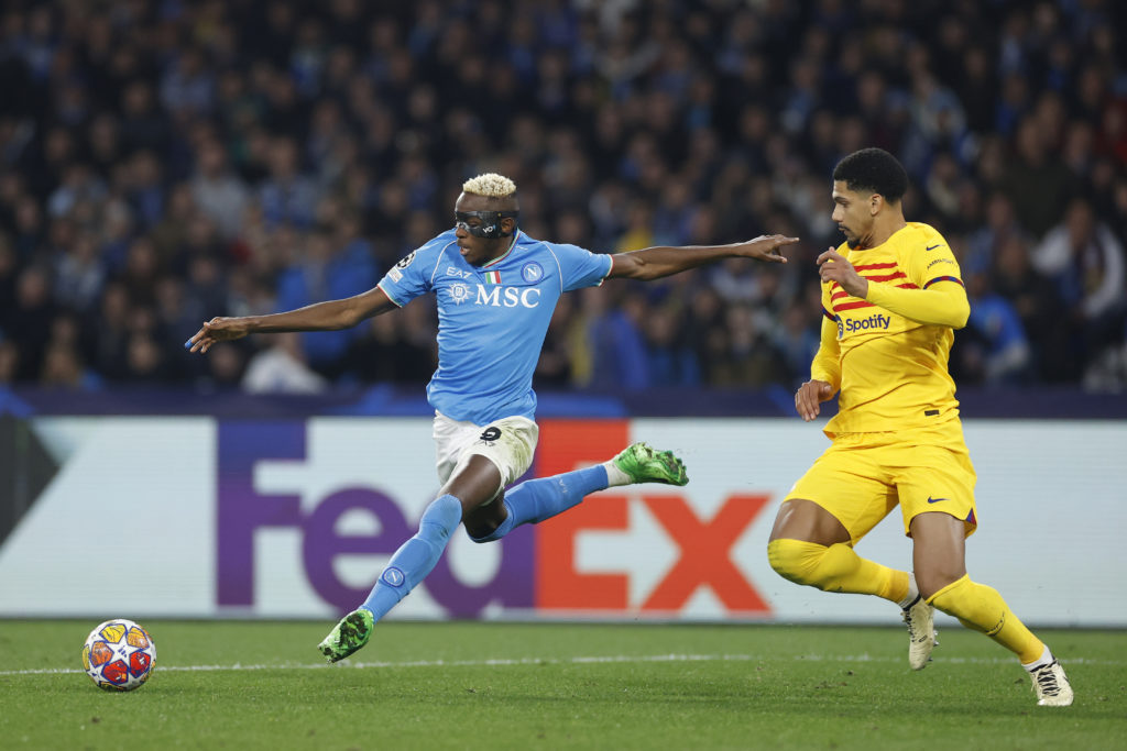 SSC Napoli v FC Barcelona: Round of 16 First Leg - UEFA Champions League 2023/24