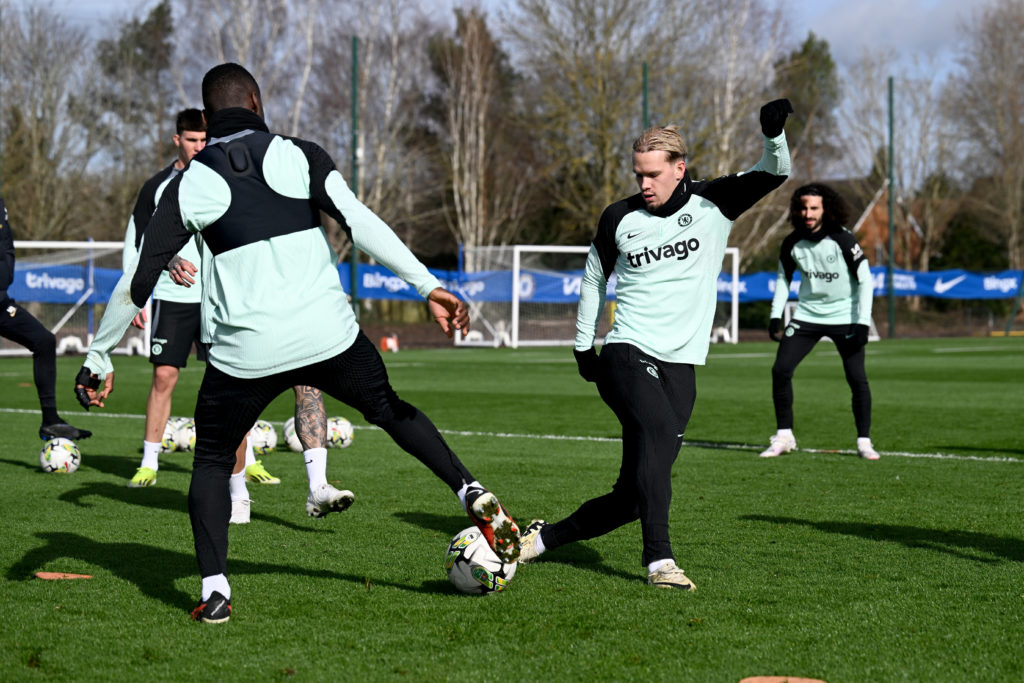 Chelsea Training Session and Press Conference