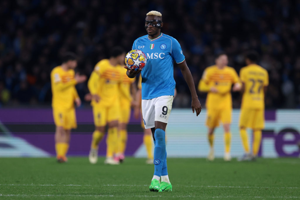 SSC Napoli v FC Barcelona: Round of 16 First Leg - UEFA Champions League 2023/24