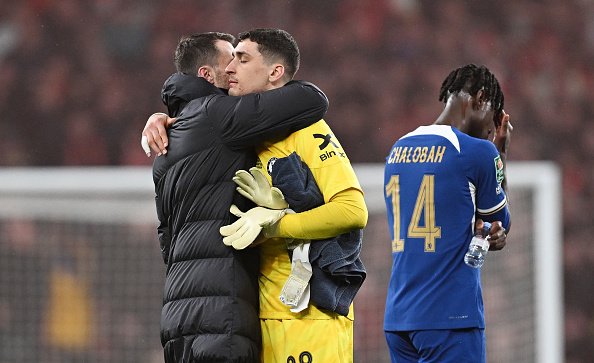 "The feeling is very painful" says Chelsea goalkeeper Djordje Petrovic after Carabao Cup loss as he acknowledges support of fans 