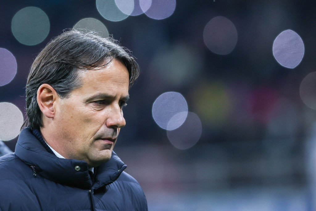 Simone Inzaghi Head Coach of FC Internazionale seen during