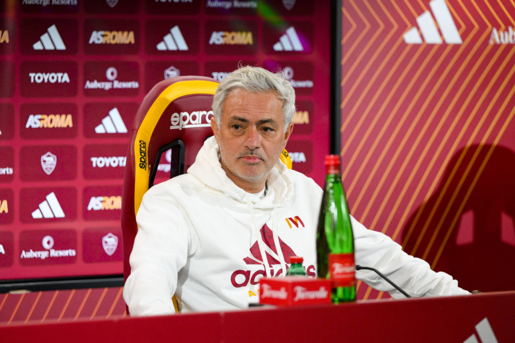 AS Roma Training Session & Press Conferenza